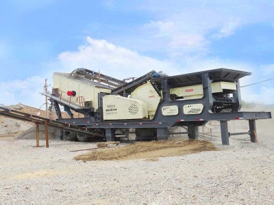mobile stone crusher specifications
